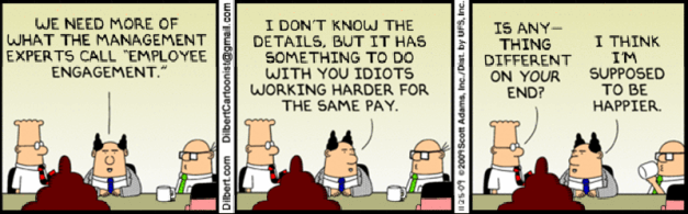 Dilbert on Engagement